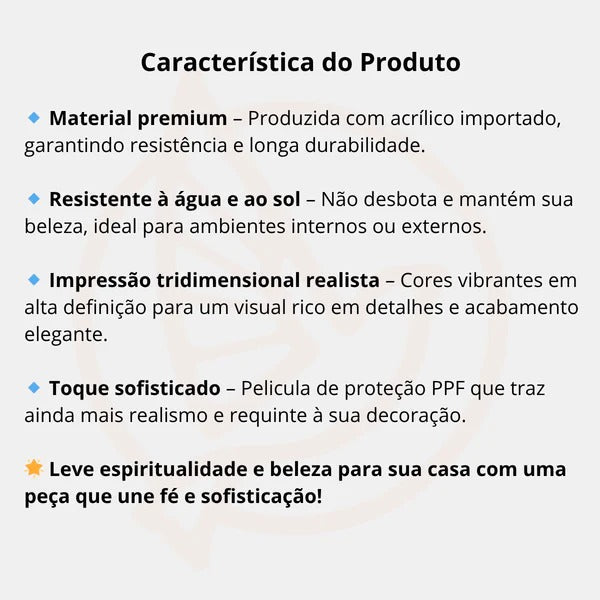 Decoração Nossa Senhora Rainha dos Anjos