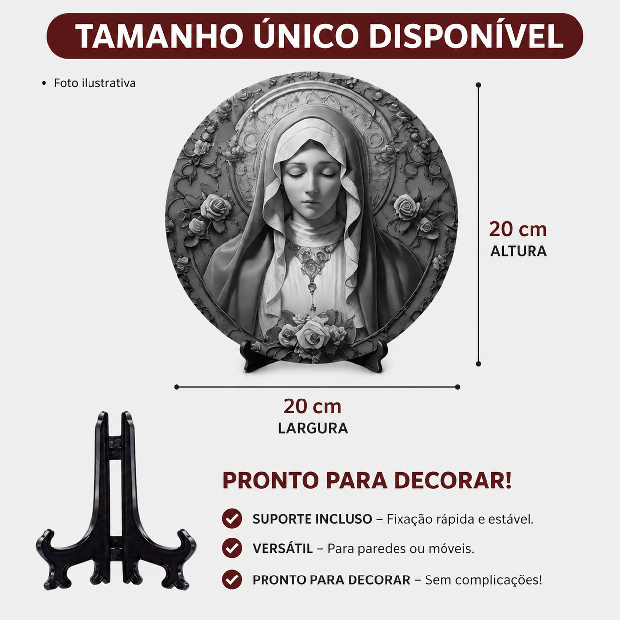 Decoração Sagrada Família da Proteção