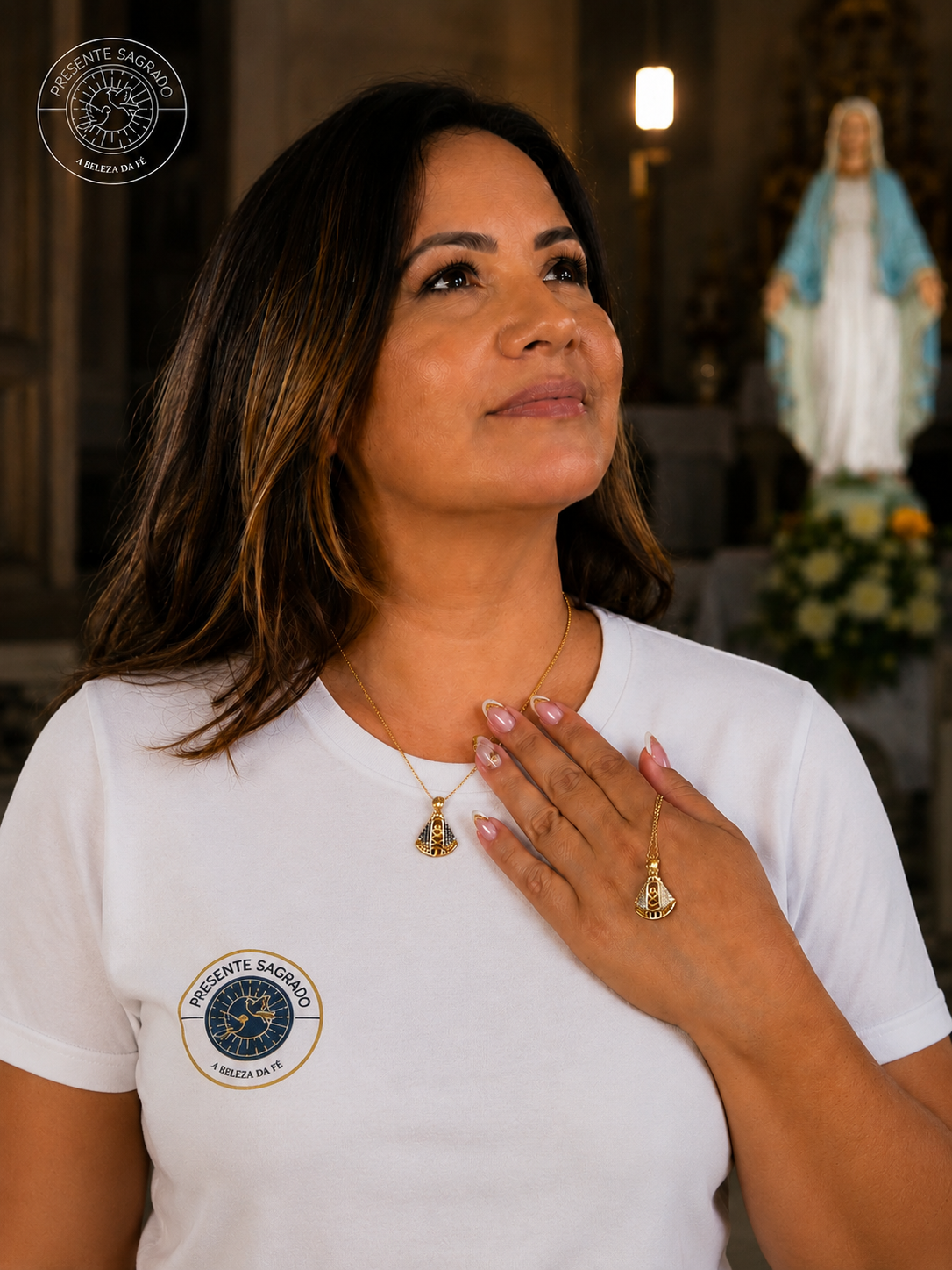 [COMPRE1 E RECEBA 2]  Nossa Senhora Aparecida - Dupla Face™